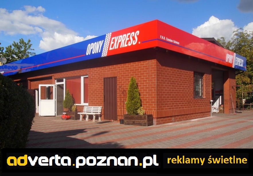 Szyld - otok szyld reklamowy aluminiowy.